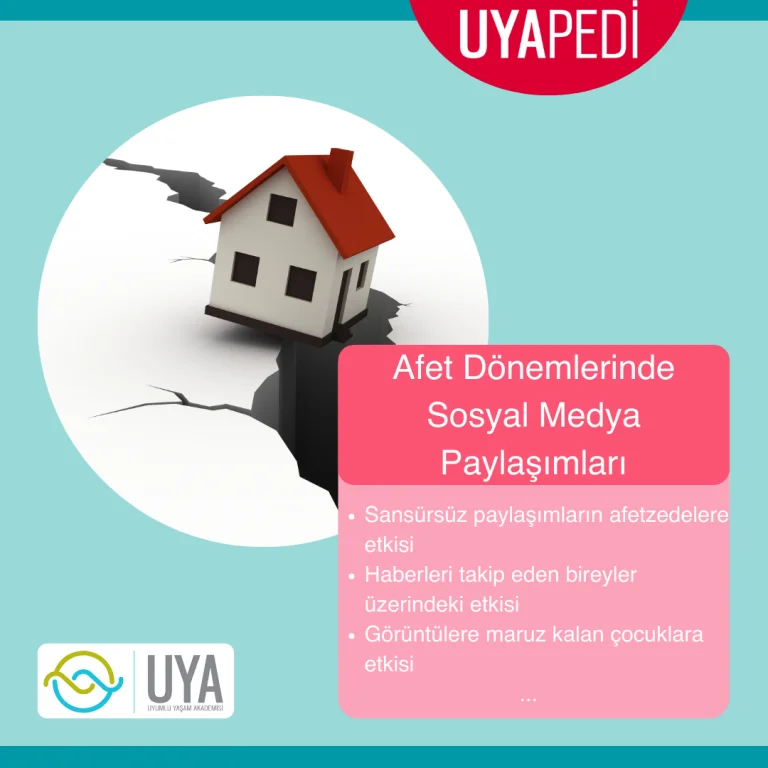 Afet Dönemlerinde Sosyal Medya Paylaşımlarının Etkileri